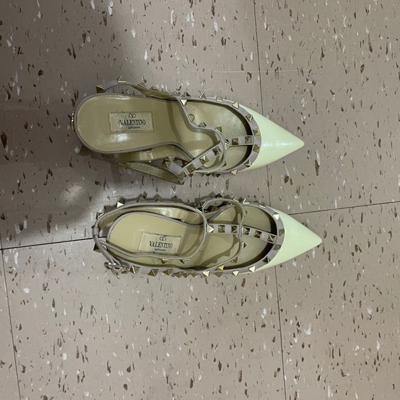 Valentino Rockstud Caged 100 Leather Pump - Picture 1 of 2